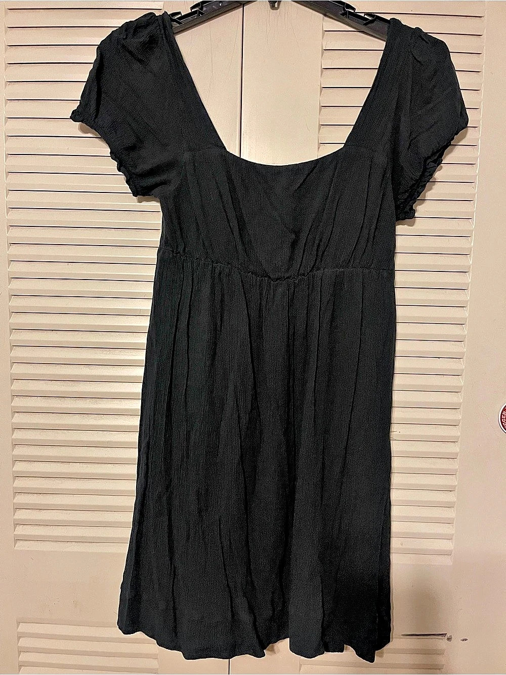 SO Black Mini Dress Size Medium Like New